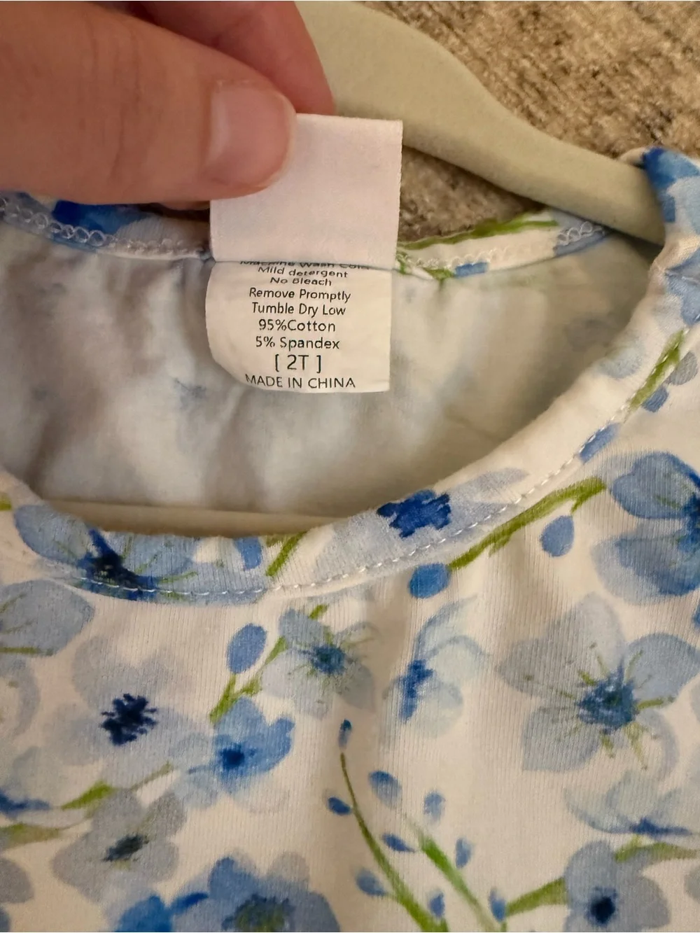 Stitchy Fish Breezy Blue Florals
